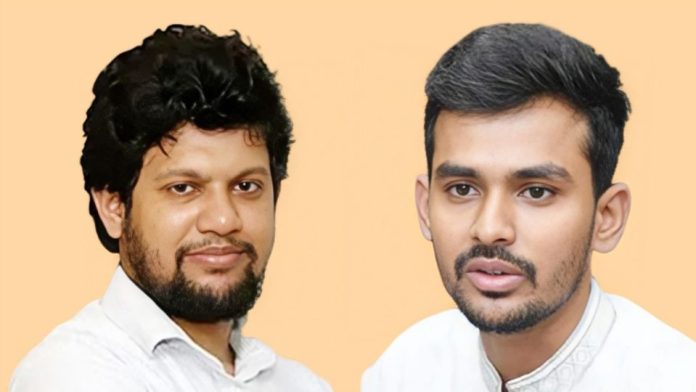 ছাত্র উপদেষ্টা মাহফুজ আলম ও আসিফ মাহমুদ সজীব ভূঁইয়া। ছবি- সংগৃহীত ছাত্র উপদেষ্টা মাহফুজ আলম ও আসিফ মাহমুদ সজীব ভূঁইয়া। ছবি- সংগৃহীত
