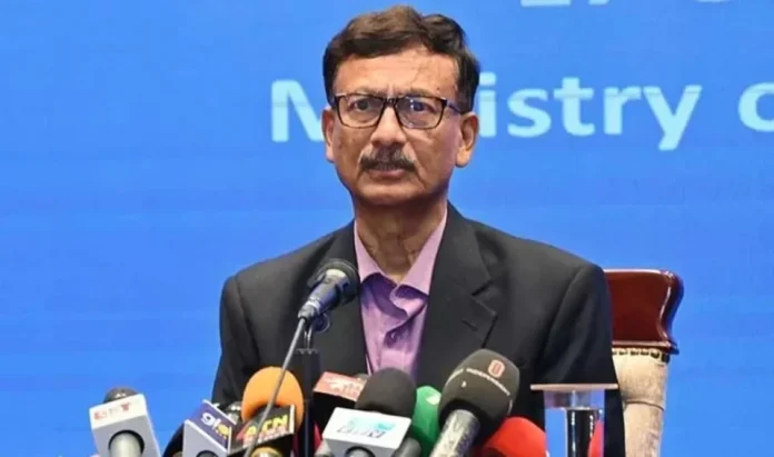 পররাষ্ট্র উপদেষ্টা মো. তৌহিদ হোসেন। ফাইল ছবি