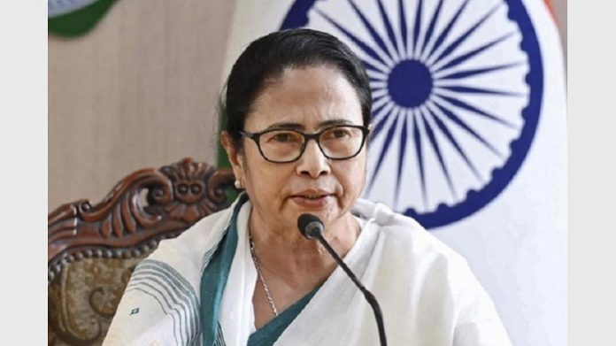 পশ্চিমবঙ্গের মুখ্যমন্ত্রী মমতা বন্দ্যোপাধ্যায়। ছবি- সংগৃহীত